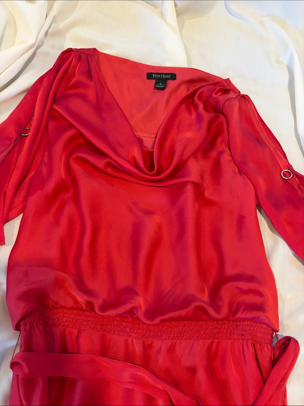 White House Black Market Red Dress - Picture 6 of 12
